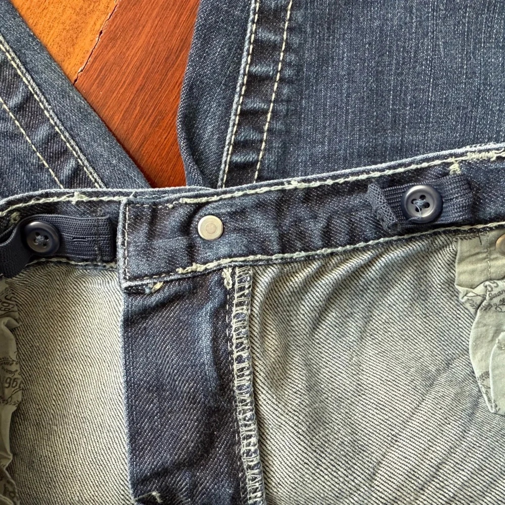 Gap Girls Plus Blue Jeans Denim Pants Boot cut Size 14 Plus Adjustable Waist